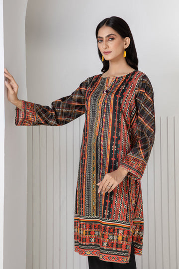 Bonanza Satrangi Black Lawn Suit Ssk222p20 Eid Pret 2022 Online Shopping